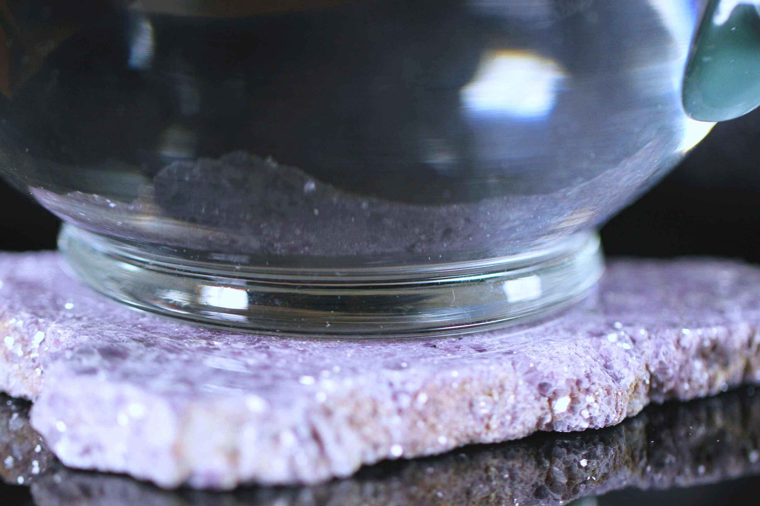 lepidolit přírodní surový plát 6